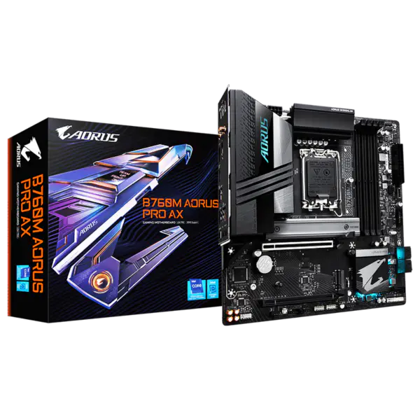 Součásti základní desky B760i B760 B760m Aorus Pro Ddr5 Ddr4 B760m Aorus Pro Ax Ddr4 Ddr5