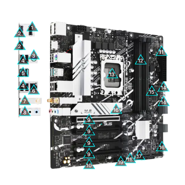 Základní deska Asus PRIME B760M-A AX D4