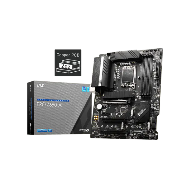 Mpg Pro Z690-a Ddr5 Herní základní deska s podporou CPU 12700kf 12700k 12900k 12900kf Intl Lga1700 Pro Z690-a