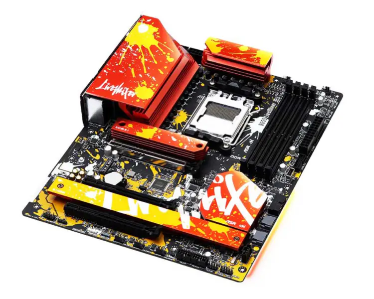 Asrock Atx Základní deska B650 Livemixer Ddr5 Am5 Podpora CPU 7950x 7900x 7700x 7600x B650