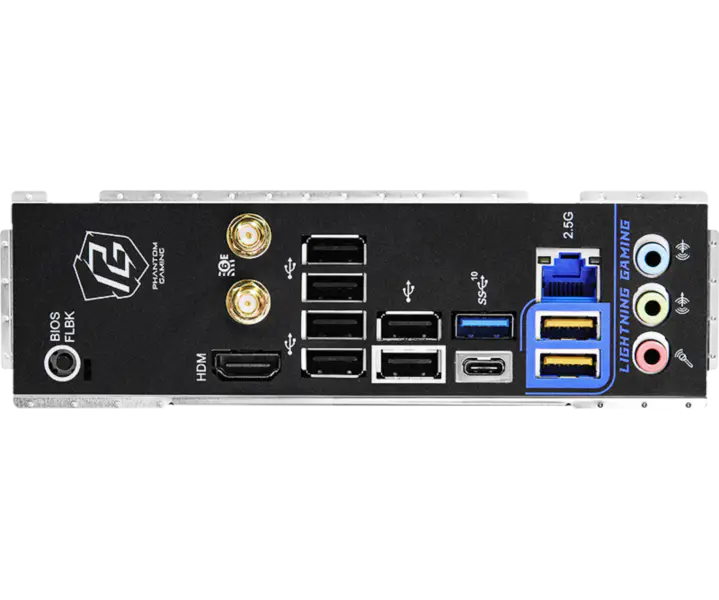 AsRock Atx Základní deska B650e Pg Riptide Wifi Ddr5 Am5 Podpora CPU 7950x 7900x 7700x 7600x