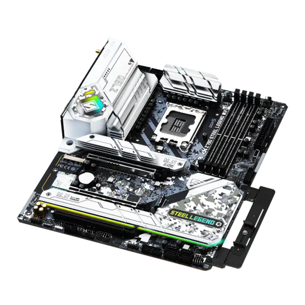 AsRock Základní deska Z790 Steel Legend Wifi6 Ddr5 Paměti Lga 1700 13. generace Z790 Steel Legend Wifi6 13600k 13700k