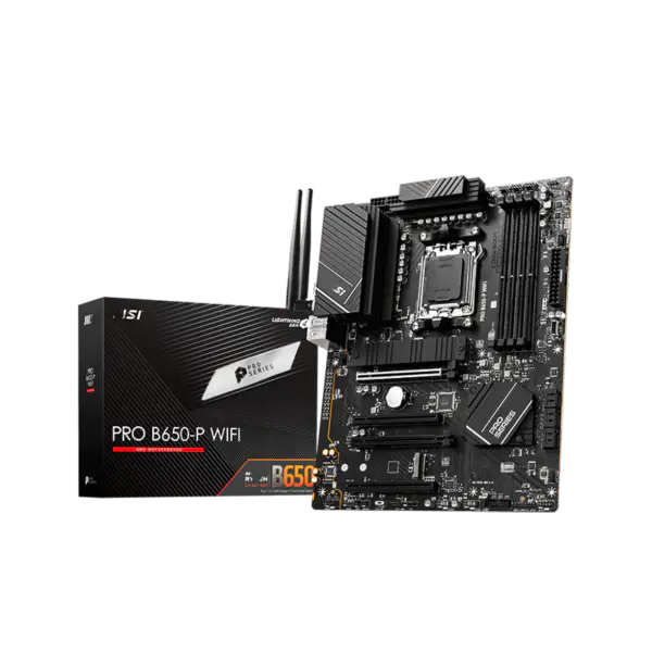 Základní deska Ms Atx Pro B650-p Wifi Ddr5 Am5 Podpora CPU 7950x 7900x 7700x 7600x B650