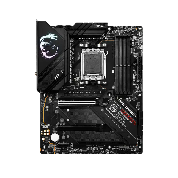 Základní deska Ms Atx Mpg B650 Carbon Wifi Ddr5 Am5 Podpora CPU 7950x 7900x 7700x 7600x B650