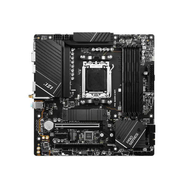 Základní deska Ms M-atx Pro B650m-a Wifi Ddr5 Am5 Podpora CPU 7950x 7900x 7700x 7600x B650m-a