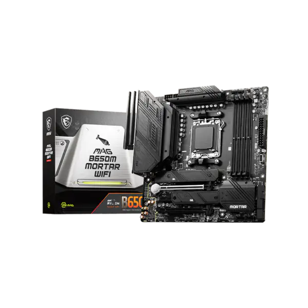 Základní deska Ms M-atx Mag B650m Mortar Wifi Ddr5 Am5 Podpora CPU 7950x 7900x 7700x 7600x