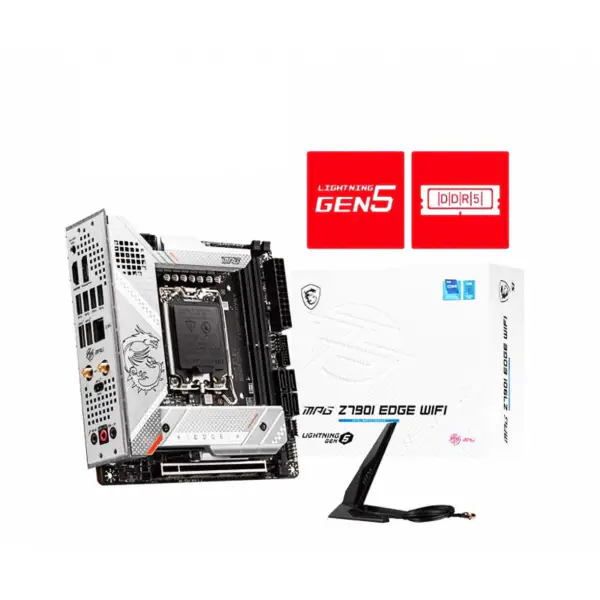 Základní deska Ms Gamer Mpg Z790i Edge Wifi Ddr5 Základní deska Cpu 13900k 13600kf 13700kf 13900kf