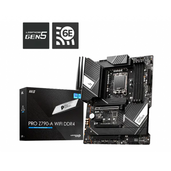 Základní deska Ms Pro Z790 Z790-a Wifi Ddr4 D4 Memory Lga 1700 Intl 13th 12th Gen Z790-p 13900k 13600kf 13700kf 13900kf