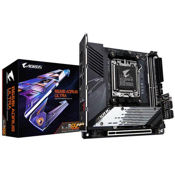 Giga Ddr5 B650e B650a B650 B650i Atx B650i Aorus Ultra Cpu 7700x 7600x 7950x 7900x Am5
