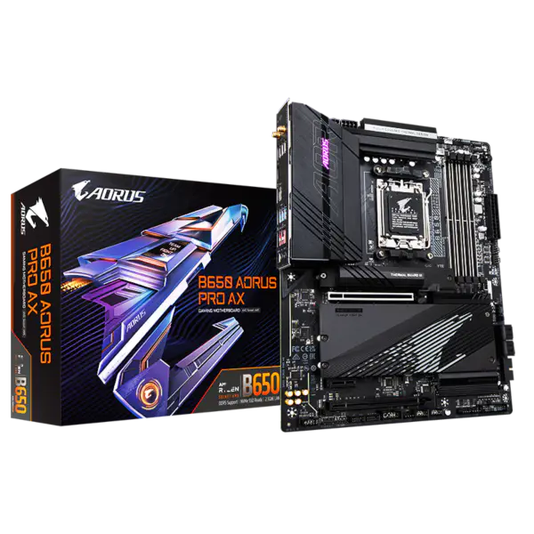 Giga Ddr5 Základní deska B650e B650a B650m Atx B650 Aorus Pro Ax Wifi6 Procesor 7700x 7600x 7950x 7900x Am5