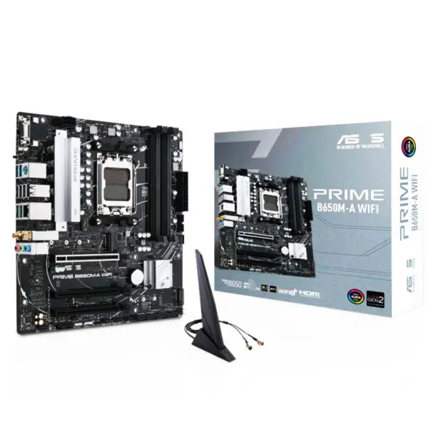 Asus Prime B650m-a Wifi Základní deska Prime B650m-a Wifi Procesor 7700x 7600x 7950x 7900x Am5