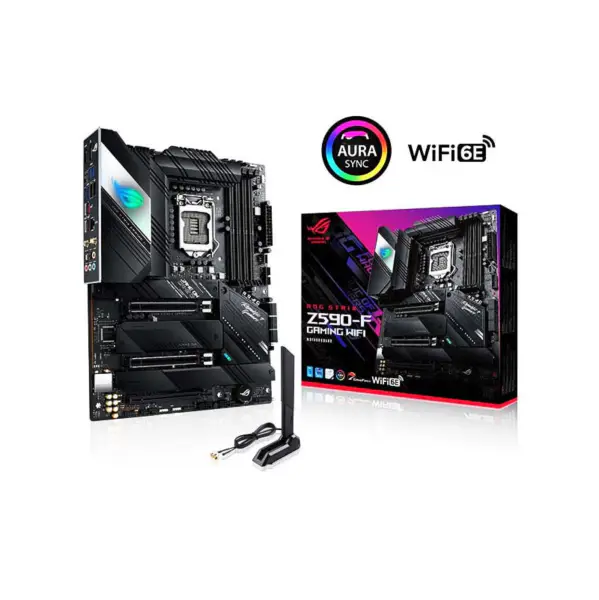 Asus Základní deska Z590 Paměť Základní deska Rog Strix Z590-f Gaming Wifi Ddr4