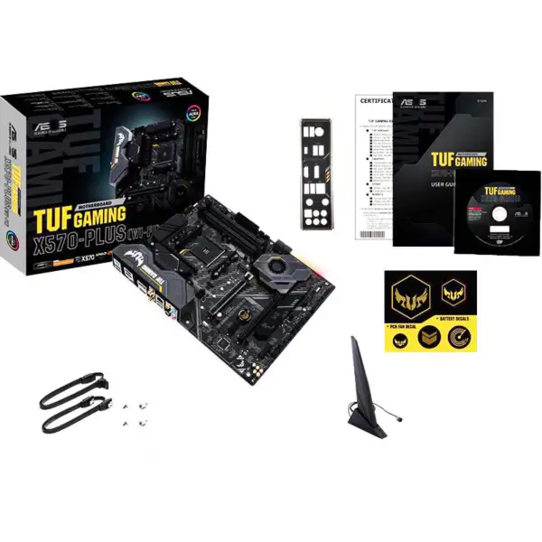 Asus Tuf Gaming X570-plus Wifi Ddr4 Argb Základní deska Podpora procesoru 5800x 5900x 5950x X570-plus