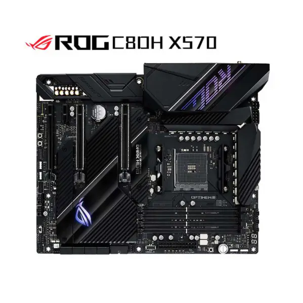 Asus Rog Crosshair Viii Dark Hero C8dh X570 Argb Základní deska s podporou herních procesorů 5800x 5900x 5950x