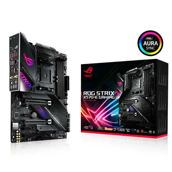 Asus Rog Strix X570-e Gaming Základní deska Ddr4 Argb Podpora herních procesorů 5800x 5900x 5950x X570-e Gaming