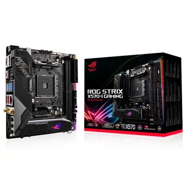 Asus Rog Strix X570-i Herní základní deska Ddr4 Podpora procesorů 5800x 5900x 5950x X570-i