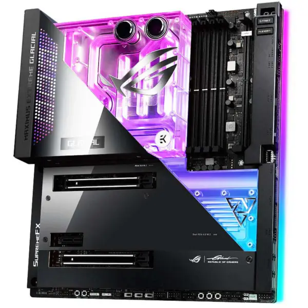 Asus Základní deska pro PC Ddr5 Cpu 12700 2700kf Intl Z690 Lga 1700 Základní deska Rog Z690 Extreme Glacial