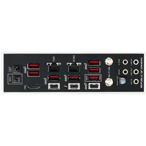 Asus Základní deska pro PC Ddr5 Cpu 12700 2700kf Intl Z690 Lga 1700 Základní deska Rog Z690 Extreme Glacial