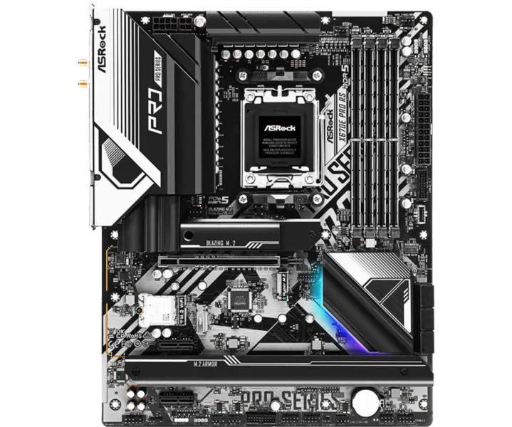 Asrock X670 X670e Základní deska Am5^5 Podpora procesorů řady 7000 Socket Am5 X670e Steel Legend X670e Pro Rs X670e Pg Seznam blesků