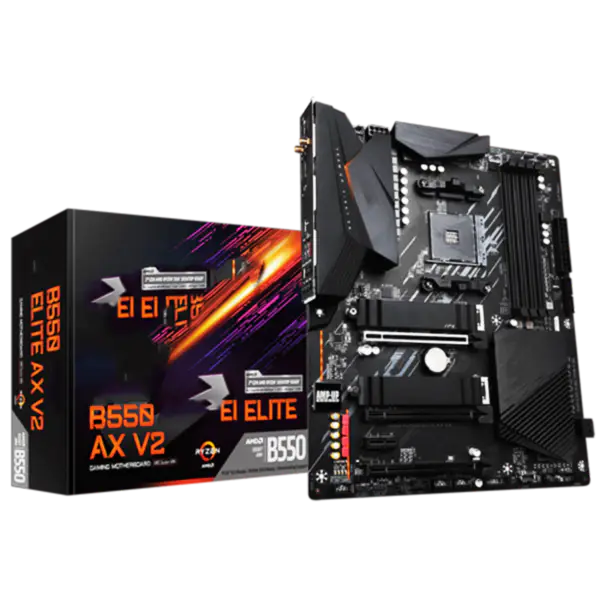 Herní základní deska B550 Aorus Elite Ax V2 R7 5800x 5700g R5 5600x Socket Am4 Ga Základní deska s procesorem