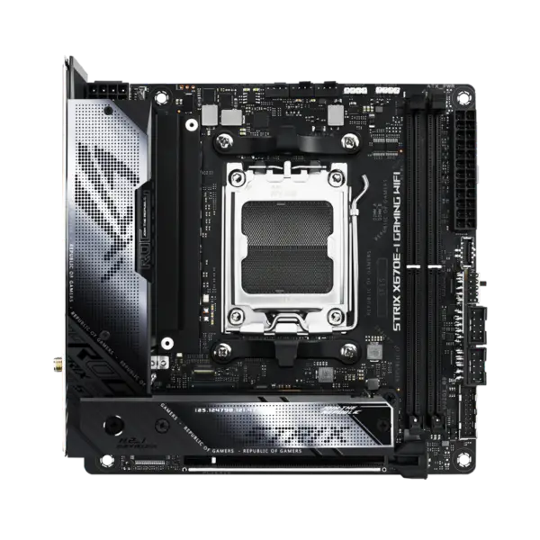 Základní desky Asus X670 X670e Základní deska Am5^5 Ddr5 Rog X670e-i Gaming Wifi Zen4 Ryze 7000 Series Desktopové procesory