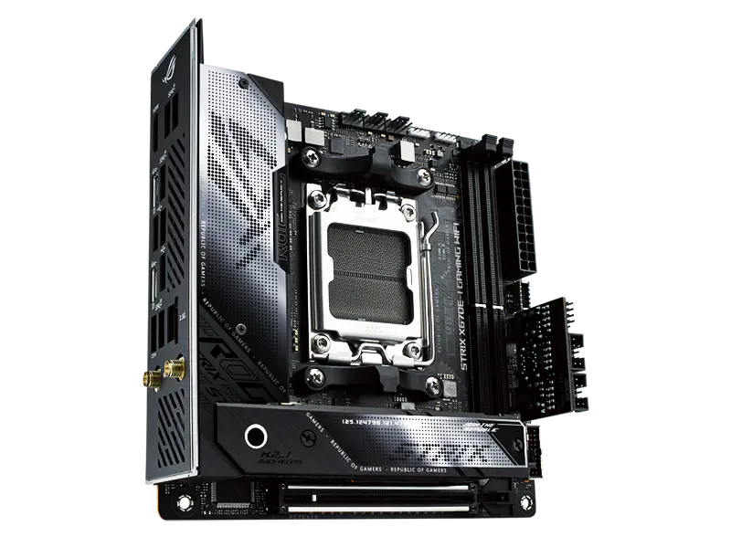 Základní desky Asus X670 X670e Základní deska Am5^5 Ddr5 Rog X670e-i Gaming Wifi Zen4 Ryze 7000 Series Desktopové procesory