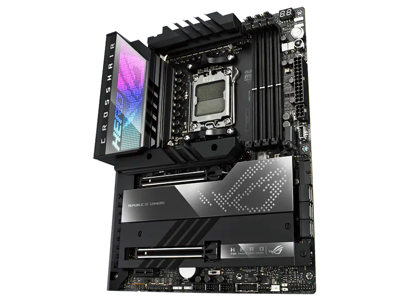 Základní desky Asus X670 X670e Am5^5 Základní deska Rog Crosshair X670e Hero