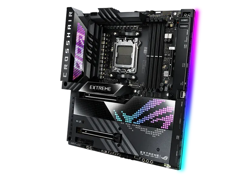 Základní desky Asus X670 X670e Základní deska Am5^5 a Rog Crosshair X670e Extreme