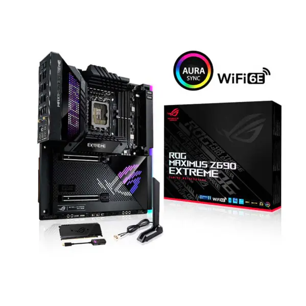 Asus Rog Maximus Z690 Extreme Herní základní deska Ddr5 Paměti podporují 12900k 12700k Intl Z690 Lga1700 Asus Z690