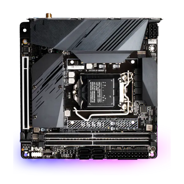 Ga B560 Základní deska B560i Aorus Pro Ax Základní deska podporuje 11700f11600kf10400f Intl B560 Lga 1200 Základní deska s procesorem