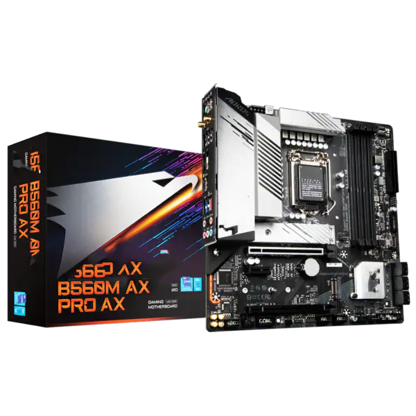 B560m Základní deska B560m Aorus Pro Ax Základní deska podporuje 11400f 10400f Intl B560 Lga 1200 Herní základní deska