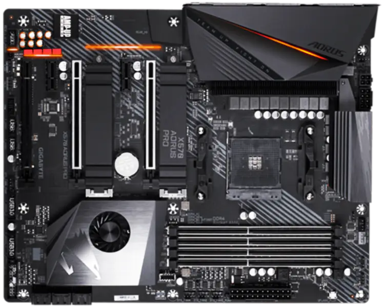 Základní deska X570 5600g 5700g R9 5900x R7 5800x Gax570 Aorus Pro X570 Atx Základní deska s procesorem Am4
