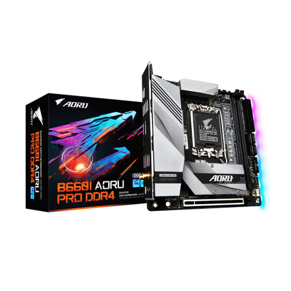 Základní deska B660 s procesorem Základní deska Ddr4 12600k12400f Intl B660 Lga 1700 Základní deska B660i Ga B660i Aorus Pro Ddr4