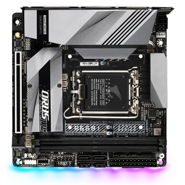 Základní deska B660 s procesorem Základní deska Ddr4 12600k12400f Intl B660 Lga 1700 Základní deska B660i Ga B660i Aorus Pro Ddr4
