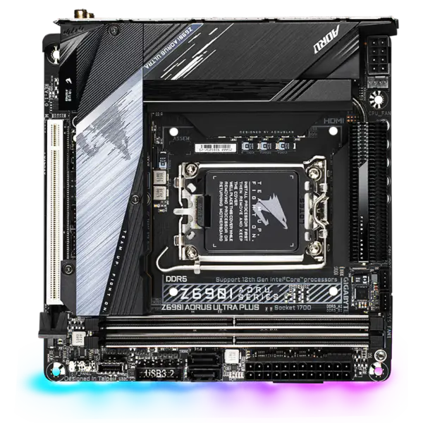 Základní deska Ddr4 Ga Z690i Aorus Ult Ra Plus Základní deska Ddr5 Herní základní deska Ddr5 Pcie5.0 Intl Základní deska Z690 Lga 1700