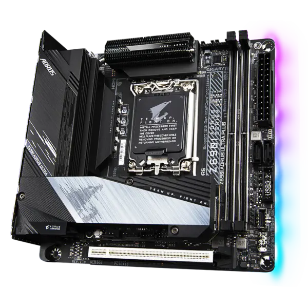 Základní deska Ddr4 Ga Z690i Aorus Ult Ra Plus Základní deska Ddr5 Herní základní deska Ddr5 Pcie5.0 Intl Základní deska Z690 Lga 1700