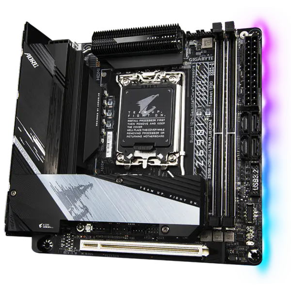 Základní deska Ddr4 Ga Z690i Aorus Ult Ra Plus Ddr4 Gaming Motherboard Part 12900k 12700k Intl Z690 Lga 1700 Mainboard