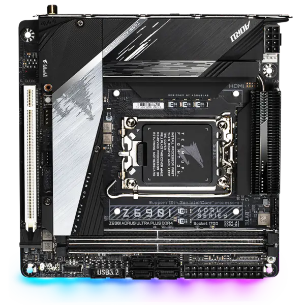 Z690 Základní deska s procesorem Ga Z690i Aorus Ult Ra Lite Ddr4 Základní deska pro hry 12900k 12700k Intl Z690 Lga 1700