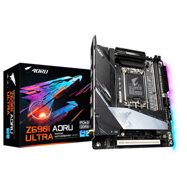 Z690 Ddr5motherboard Ga Z690i Aorus Ult Ra Ddr5 Motherboard Support 12900k 12700k Intl Z690 Lga 1700 Atx