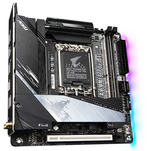 Z690 Ddr5motherboard Ga Z690i Aorus Ult Ra Ddr5 Motherboard Support 12900k 12700k Intl Z690 Lga 1700 Atx