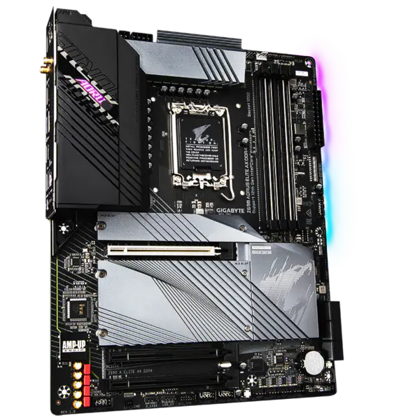 Počítač Z690 Aorus Elite Ax Ddr4 Základní deska Ddr5 Podpora procesoru 12900k 12700k Intl Z690 Lga 1700 Atx Pcie4.0 Ddr5 Wi-fi 6