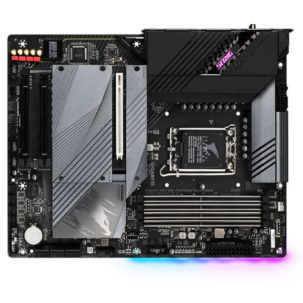 Ga Z690 Aorus Elite Ax Základní deska Ddr5 Podpora procesoru 12900k 12700k Intl Z690 Lga 1700 Atx Pcie4.0 Ddr5 Wi-fi 6