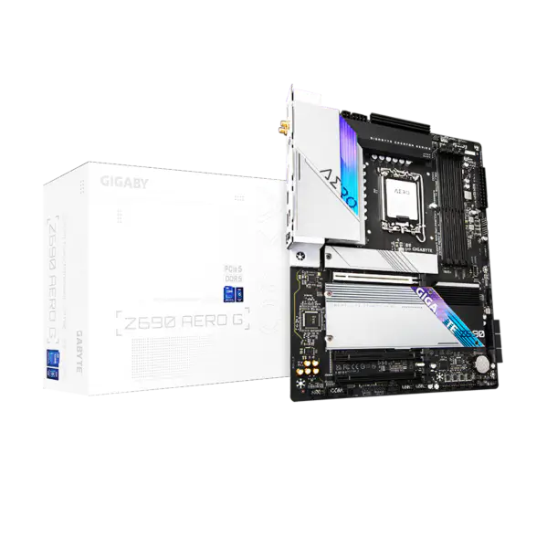 Ga Z690 Aero G Ddr4 Základní deska s podporou procesoru 12900k 12700k Intl Z690 Lga 1700 Wi-fi 6 Atx