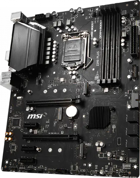 Msi Základní deska Z390m Podporuje procesor 8700 Systém Win7 Základní deska pro stolní počítače 8. 9. generace procesorů Z390m S01 Z390