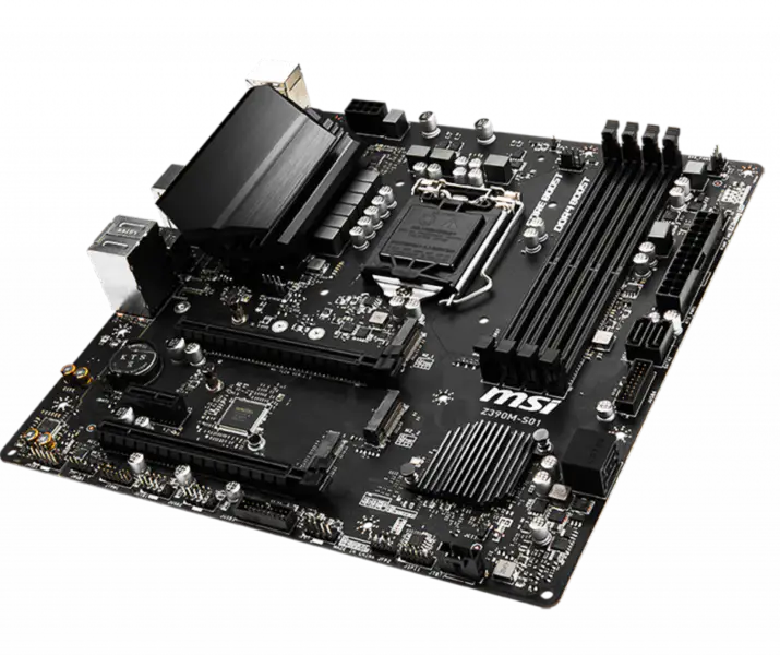 Msi Základní deska Z390m Podporuje procesor 8700 Systém Win7 Základní deska pro stolní počítače 8. 9. generace procesorů Z390m S01 Z390
