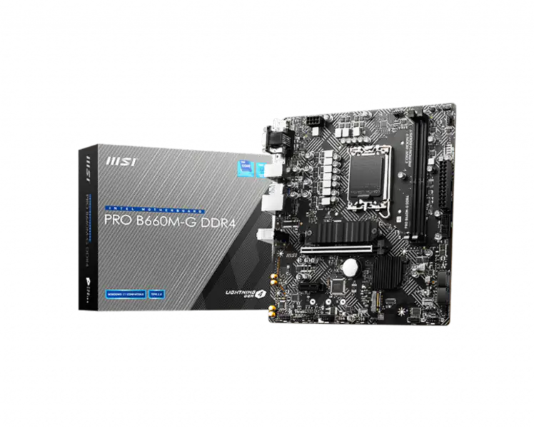 Základní deska Msi H610m H510m Pro-e Základní deska podporuje CPU 10400f/11400f/11700 Itl H510 Lga 1200