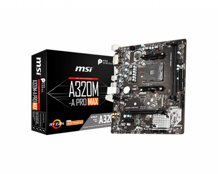 Základní deska Msi Základní deska Ad A320m A320 Socket Am4 A320m-a Pro Max