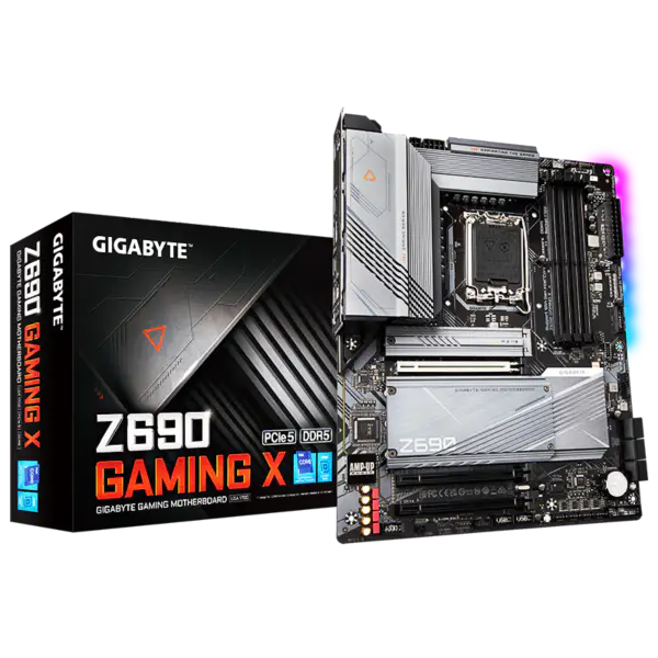 Gigabyte High Reference Základní deska Lga 1700 Ddr5 Základní deska pro PC Gaming X Ddr4 Ddr5 Z690 Gaming X