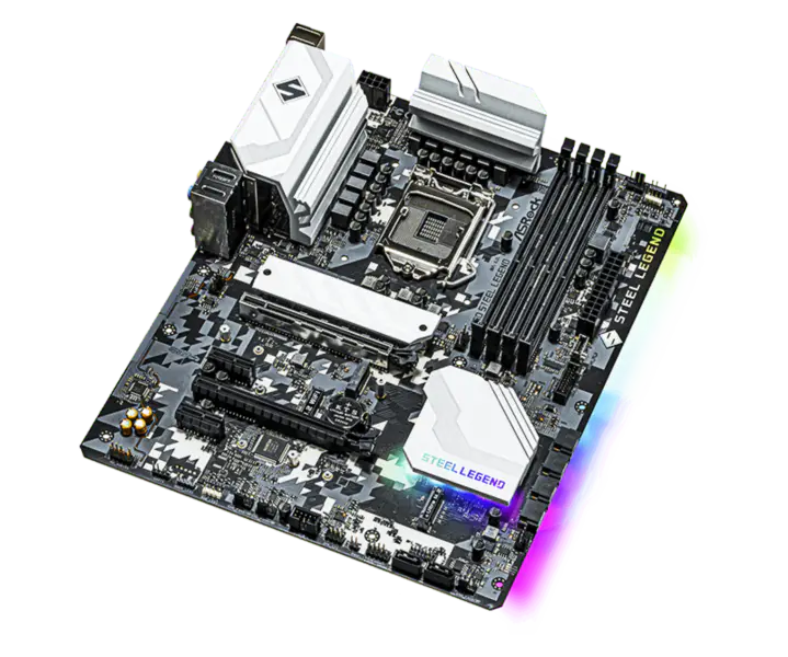 Asrock B560 Steel Legend Základní deska podporuje CPU 11400 11400f 11700 Intl B560 Lga 1200
