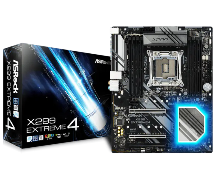 Základní deska X299 Extreme4 Gaming podporuje paměti Ddr4 procesory řady X 79xx 78xx Series Intl X299 Lga 2066